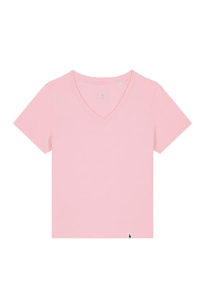 Tricou Iris Cotton Pink - fata