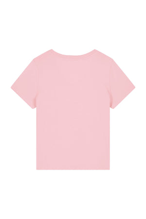 Tricou Iris Cotton Pink - spate