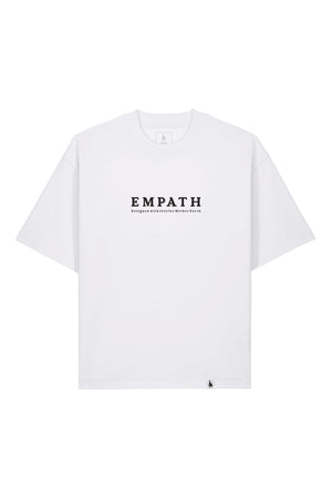 Tricou Arkon print Designed with love for Mother Earth Alb - fata