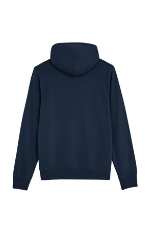 Hanorac subtire unisex Arco, print Logo Empath – Navy – spate