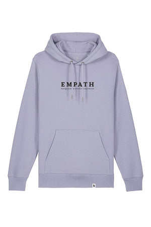 Hanorac subtire unisex Arco, print Mother earth, Lavender - față