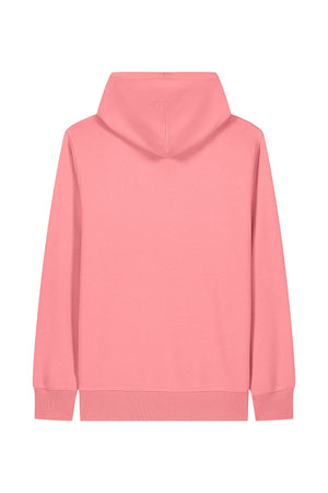 Hanorac subtire unisex Arco, print Logo cerc Empath, Pink Joy - spate