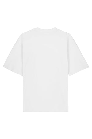 Tricou Blaro print Perfect View Alb - spate