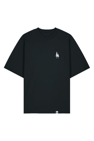 Tricou unisex Blaro, print Logo Empath – Negru – față