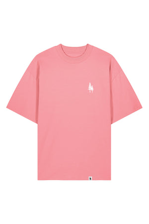 Tricou unisex Blaro, print Logo Empath – Pink Joy – față
