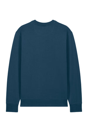 Bluza unisex Chester, model simplu – Deep Teal – spate