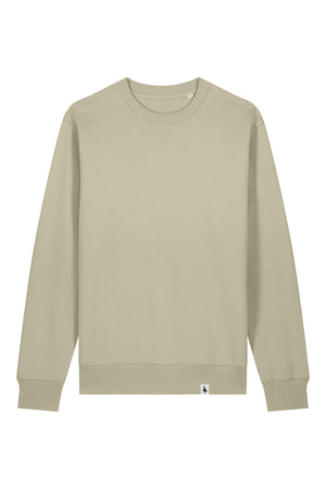 Bluza unisex Chester, model simplu – Stone – față