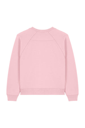 Bluza dama Clara, print Logo Empath – Cotton Pink – spate
