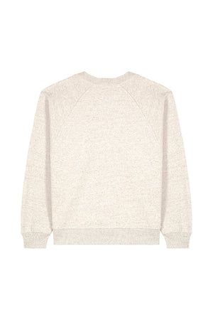 Bluza dama Clara, print Logo Empath – Eco Heather – spate