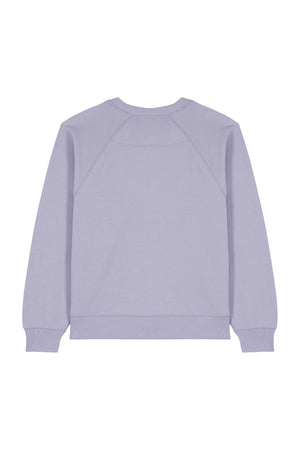 Bluza dama Clara, print Logo Empath – Lavender – spate