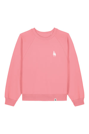 Bluza dama Clara, print Logo Empath – Pink Joy – față