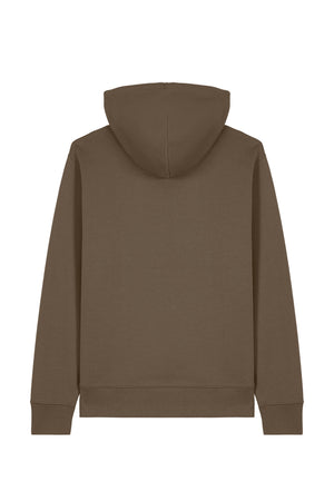 Hanorac premium unisex Cruz, Logo Brodat – Mosstone – spate