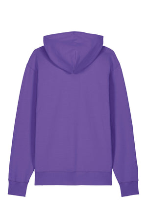 Hanorac premium unisex Cruz, print Wood, Purple Love - spate