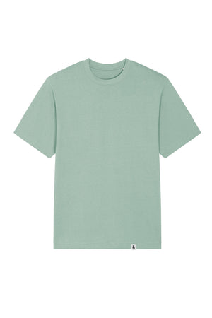 Tricou unisex Friz, model simplu – Aloe – față