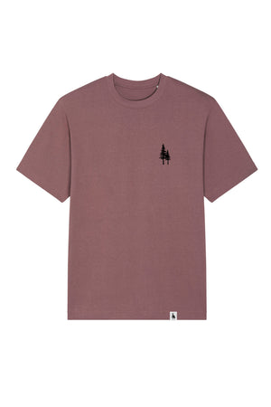 Tricou Friz print Not all those who wander are lost Kaffa Coffe - fata