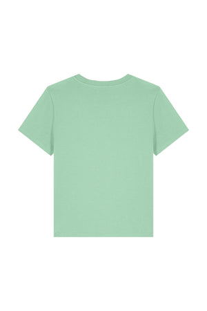 Tricou dama Mura, print Logo Empath – Misty Jade – spate