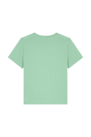 Tricou dama Mura, print Time to, Misty Jade - spate