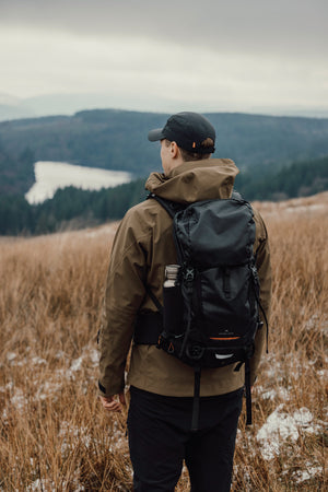 Rucsac drumeție Nordic Drift Trail RCS, 33L - purtat pe spate