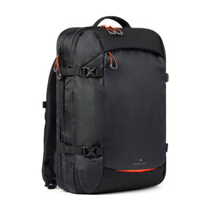 Rucsac de voiaj Nordic Drift RCS, 25L - Negru, vedere laterală