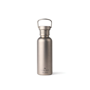 Sticlă din titan Nordic Drift Trail Ultra Light, 600 ml - Silver