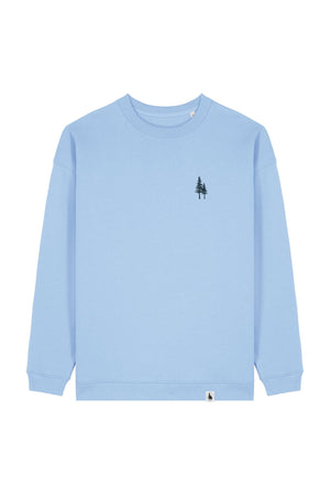 Bluza dama Paloma, print Logo Empath – Blue Soul – față