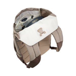 Rucsac laptop Thule Lithos, 16L - Bej, interior cu buzunar din plasă