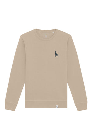 Bluza unisex Rolan, print Logo Empath – Desert Dust – față