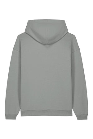 Hanorac oversized unisex Slam, print Logo Empath – Misty Grey – spate