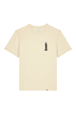 Tricou unisex Sting, print Pine, Honey Paper - față