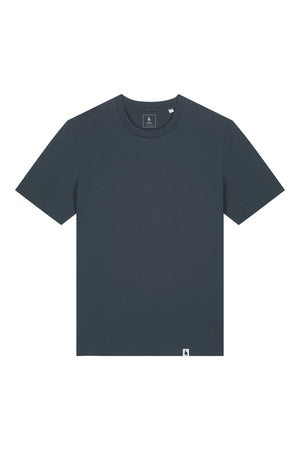 Tricou unisex Sting, model simplu – India Ink Grey – față