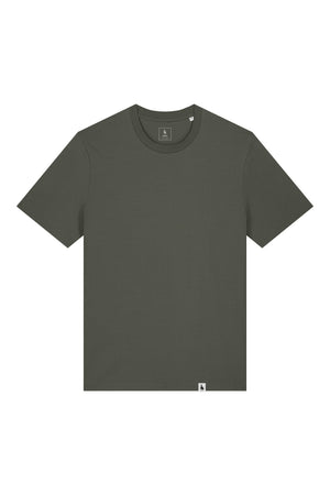 Tricou unisex Sting, model simplu – Khaky – față