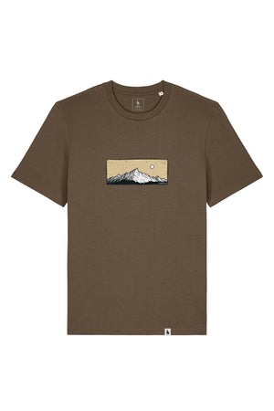 Tricou unisex Sting, print Perfect view, Mosstone - față
