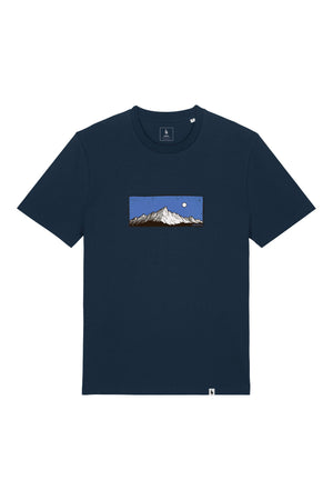 Tricou unisex Sting, print Perfect view, Navy - față