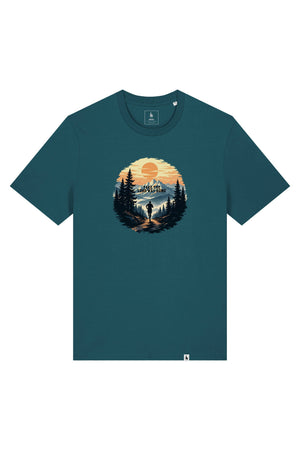 Tricou unisex Sting, print Long way, Stargazer - față