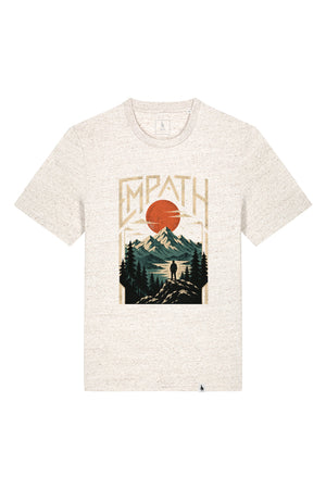 Tricou unisex Sting, print Explorer, Eco Heather - față