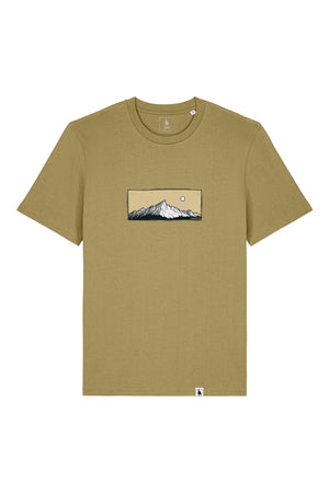 Tricou unisex Sting, print Perfect view, Faded Olive - față