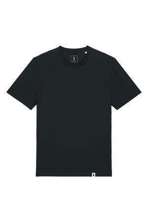 Tricou unisex Sting, model simplu – Negru – față
