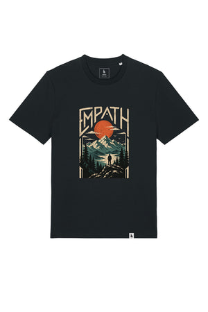 Tricou unisex Sting, print Explorer, Negru - față
