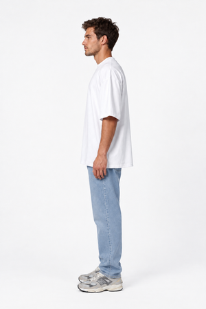 Tricou Blaro Alb - model profil