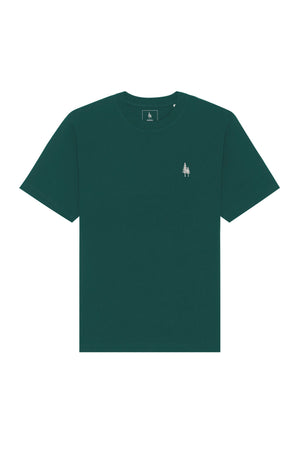 Tricou unisex Friz, Logo Brodat – Glazed Green – față