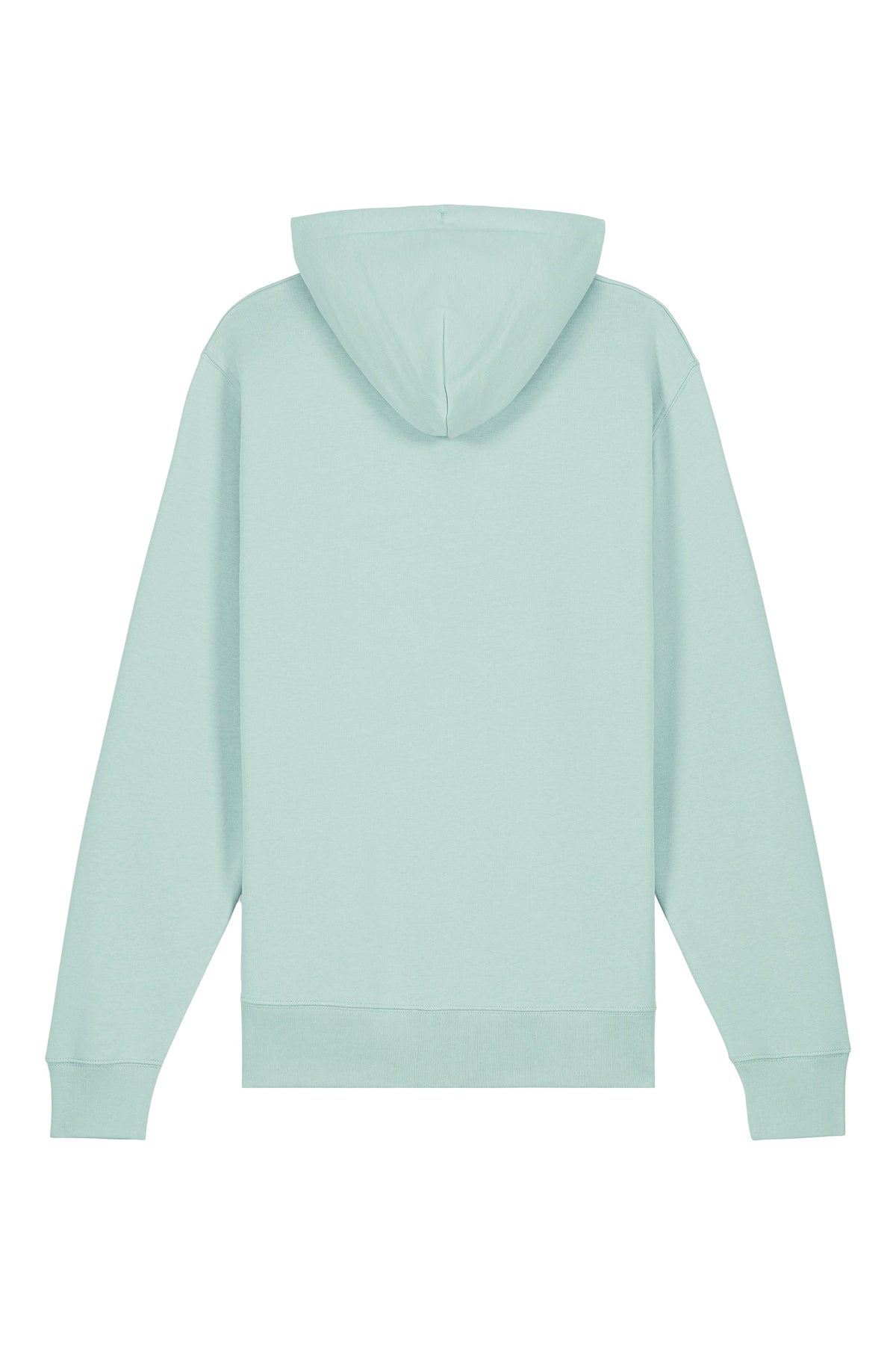 Hanorac subtire unisex Arco, print Logo Empath – Caribbean Blue – spate