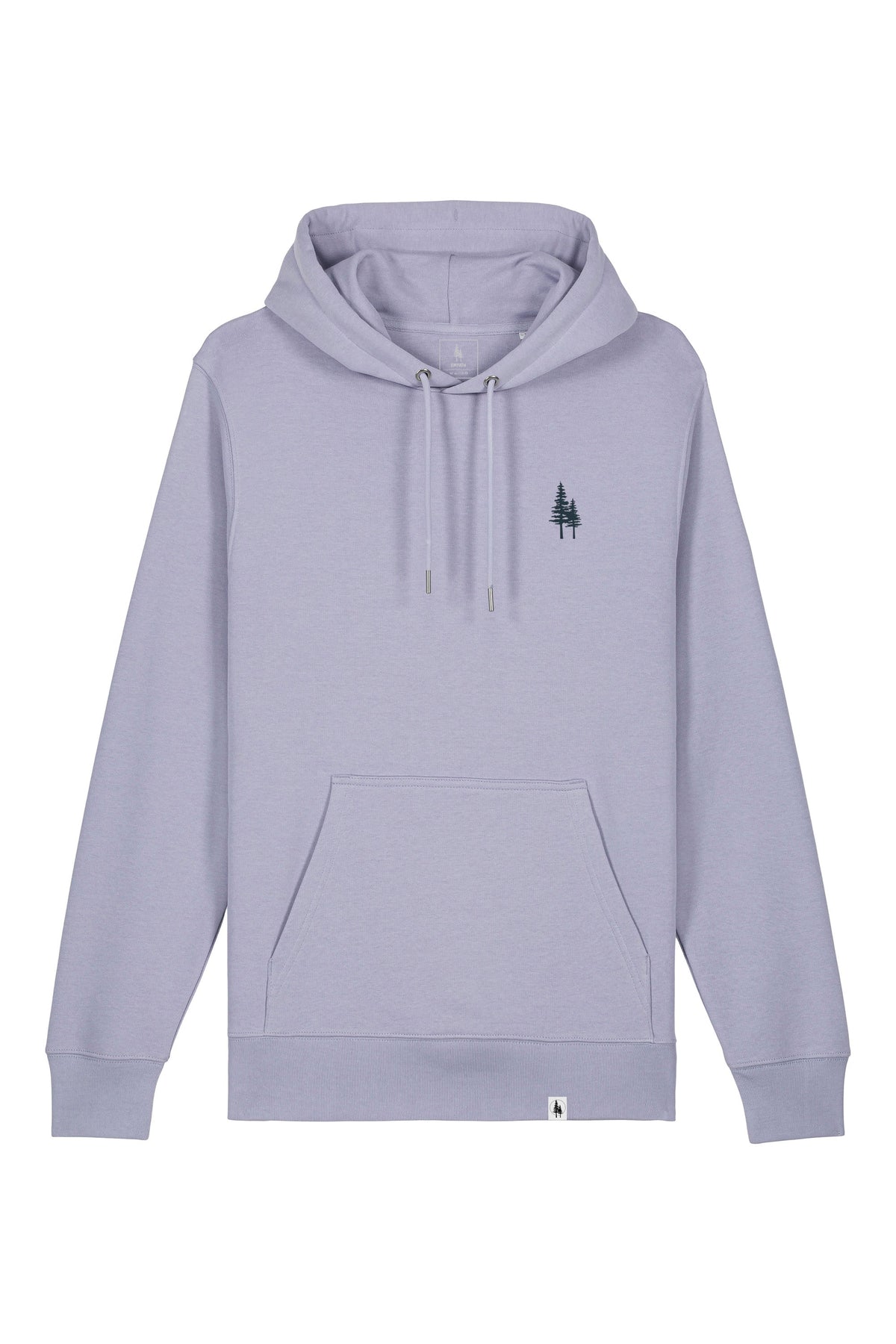 Hanorac subtire unisex Arco, print Logo Empath – Lavender – față
