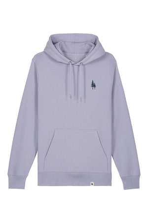 Hanorac subtire unisex Arco, print Logo Empath – Lavender – față
