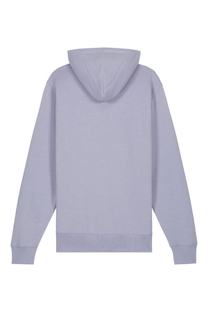 Hanorac subtire unisex Arco, print Logo Empath – Lavender – spate