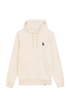 Hanorac subtire unisex Arco, print Logo Empath – Natural Raw – față