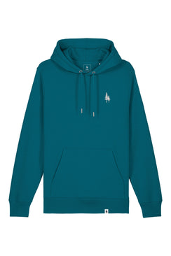 Hanorac subtire unisex Arco, print Logo Empath – Ocean Depth – față