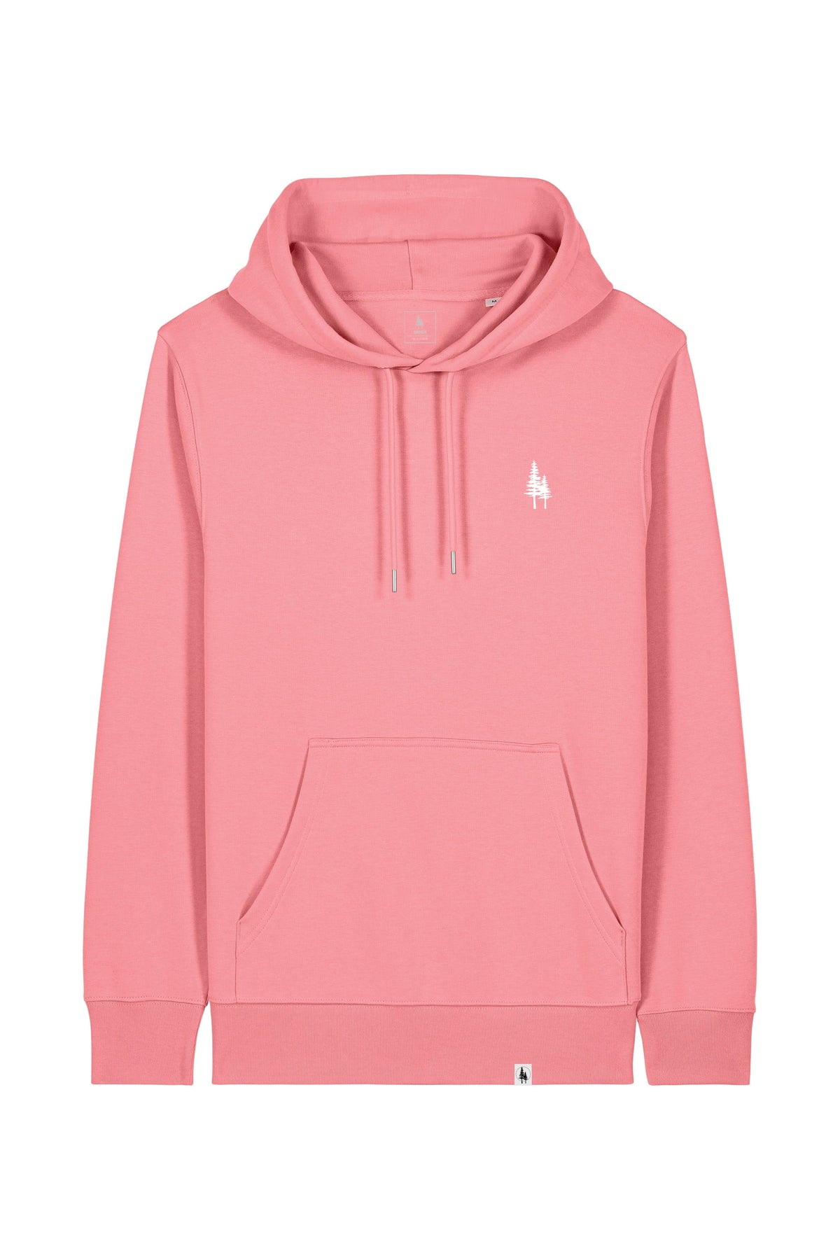 Hanorac subtire unisex Arco, print Logo Empath – Pink Joy – față