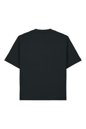 Tricou Arkon print Designed with love for Mother Earth Negru - spate