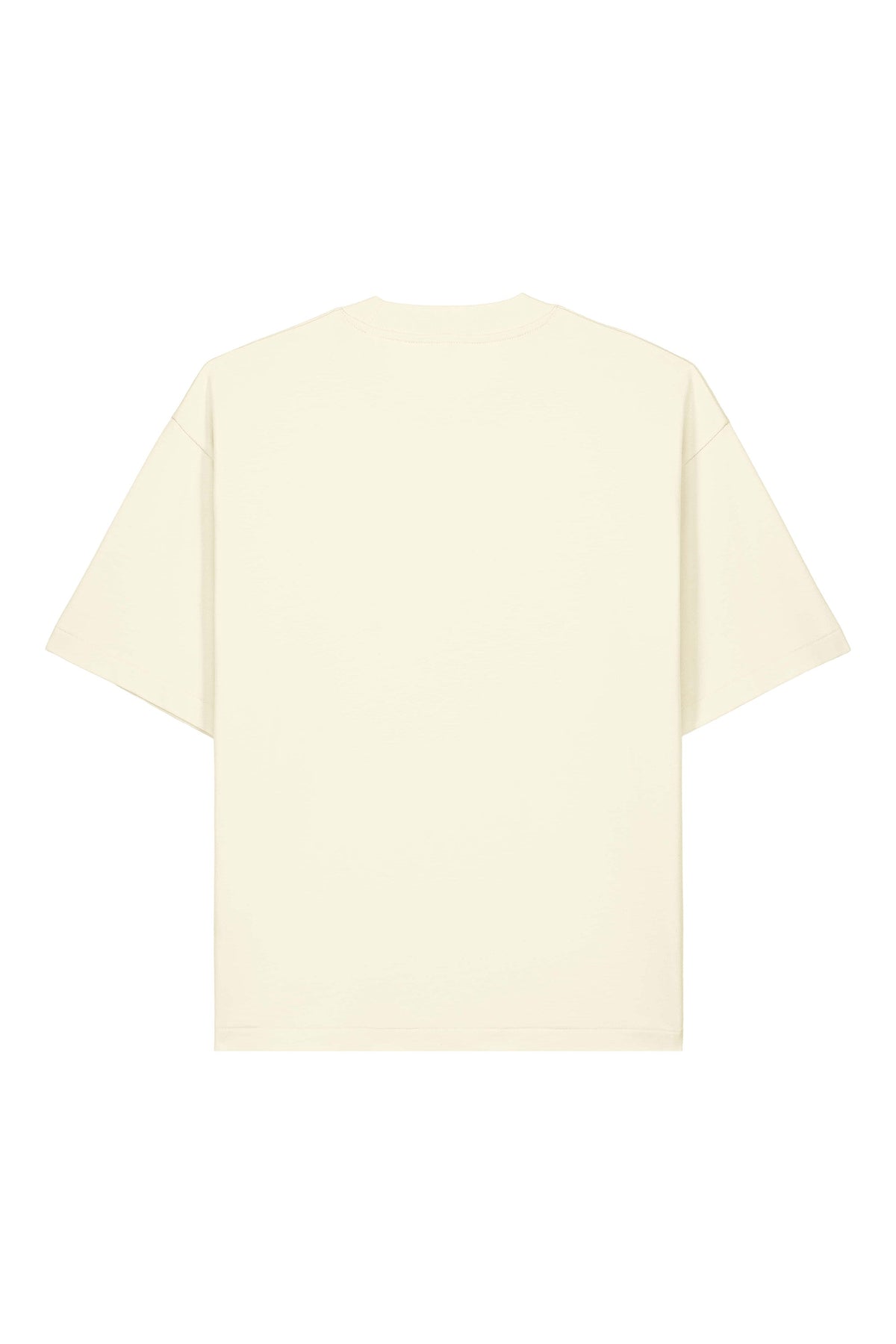 Tricou Arkon print Perfect View Cream - spate