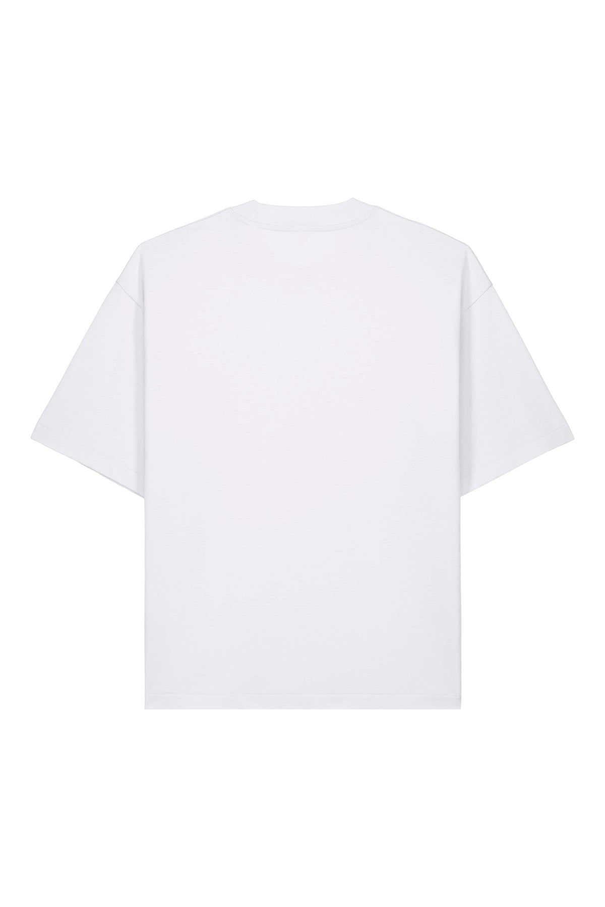 Tricou Arkon print Designed with love for Mother Earth Alb - spate